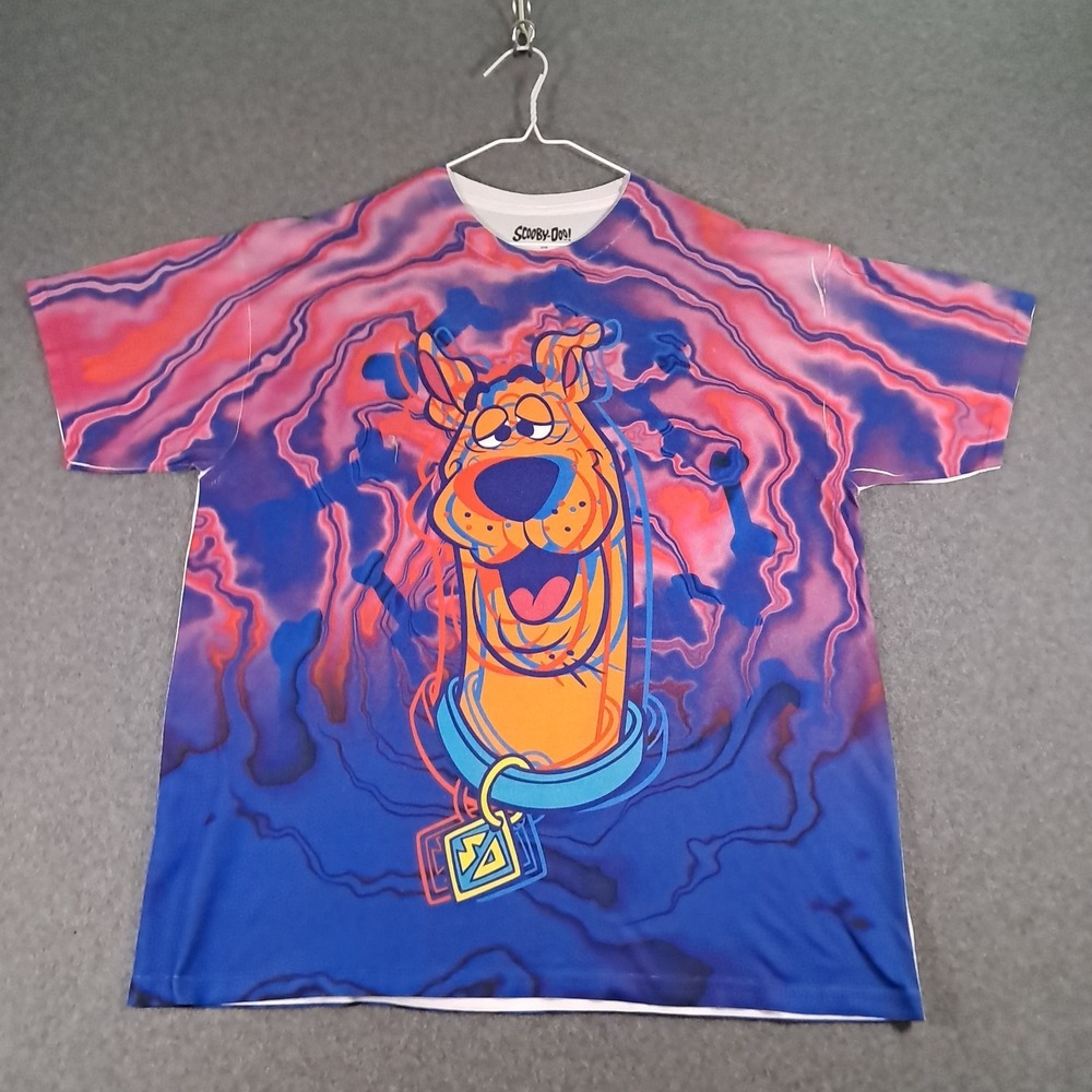 Hana-Barbera Scooby Doo T-Shirt Size XL Head of Zoinked Scooby